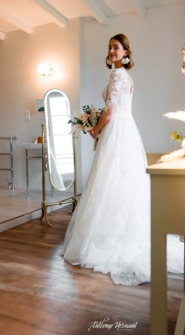 Robe de mariée Marine Paulais miss poitou-charentes